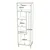 Hanah Home Komoda 50,4x165x35,7cm Bela