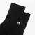 Nogavice Footshop Short Socks 3-Pack Black 39-42