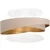 BRILAGI - LED prigušiva svetiljka VELVET TWIST LED/36W/230V CCT prečnik 65 cm WT bež./zl. + daljinski upravljač