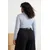 Trendyol Curve Ženska bluza Tbbaw26Af00104, Siva