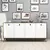 Hanah Home Elite 1612 Komoda, Belo-Braon