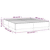 VIDAXL Posteljni okvir temno siv 160x200 cm blago