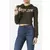 Boxeur LADY HOODED SWEATSHIRT, ženska jakna, zelena BXW0440084