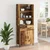Highboard s ladicama Staro drvo 69,5 x 34 x 180 cm