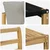 Set vanjskih sofa 8 pcs Bijela i svjetlosiva