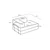 Atelier del Sofa Dvosed Comfort, 140 x 75 x 95 cm, Zeleni