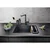 Blanco Set organizera Worktop, 2 komada, Crni