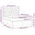Vidaxl Box spring posteljni z vzmetnico temno siv 140x190 cm blago