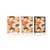 Plakat moderni vzorci Peach Fuzz - 20x30 white