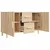 Vidaxl Komoda 100x36x60 cm konstruiran les