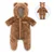 Kombinezon za punčko Bunting Brown Bear Little Explorer Mon Grand Poupon Corolle za 42 cm veliko punčko, od 24 mesecev