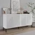 Hanah Home Konzolni sto Evolet, 150x75x36 cm, Beli