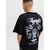 Jack & Jones Majica Montauk Back 12290892 Črna Regular Fit