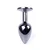 Gardj Europe Plug-Jewellery Dark Silver PLUG- Rose