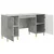 Stol Betonska siva 142,5 x 50 x 75 cm Konstruirano drvo