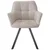 Naslanjač Romy (širina/višina/globina: 60/82/62cm), Krem