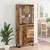 Highboard s ladicama 2 pcs Staro drvo Inženjerska drva i staklo