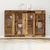 Zidni ormari 2 pcs Staro drvo 69,5 x 34 x 90 cm