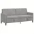 Sofa s pohranom Svjetlosiva 192 x 78 x 87 cm Poliester