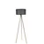 Opviq Podna lampa Fisco, 155 cm, E27, Zlatne boje
