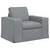 Set sofe 2 pcs Svijetlo siva 182 x 80 x 82 cm tkanina