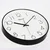 Telesonic Zidni sat, 35 cm, Crni