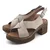 LP Fashion Ženske sandale, Kožne, Bež