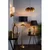 Där Lighting CAR0135 - Luster na lancu CARA 1xE27/60W/230V zlatna