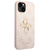 Guess zaščitni ovitek Big Metal Logo 4G Pink Hard Case, Iphone 15