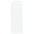 Komoda s LED svjetlima bijela 181,5x37x100 cm