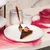 Krožnik za sladico Coupe bel 20 cm – Flow - 491070