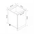 Hanah Home kuhinjski element Minar 7961, 50 cm, beli