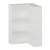 Hanah Home polica za knjige Adel 2 Shelf Corner, 60×60 cm, bela