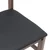 Vidaxl Jedilni stoli z blazinami 2 kosa Brown Solid Wood Rubber