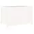 Povišena vrtna gredica bijela 119,5x82,5x78 cm masivna borovina