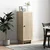 Kreveta Hrast sonoma 33 x 34,5 x 90 cm Konstruirano drvo