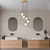 Opviq Luster Swank-702-9, 53x53x113cm, IP20, Zlatno-bele boje
