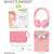 HEADSET WITH BLUETOOTH BUDDYPHONES PLAY PINK - 4029599089179