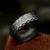 Prstan Viking Runes Odin Norse - SS8-R202 - black