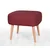 Atelier del Sofa Tabure 50x43x42cm, Bordo