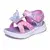 Skechers Sandale za devojčice S Lights Jumpsters Sandal-Bu, 303109N-LVMT, Ljubičaste