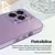 Maska za Samsung A075F Galaxy A07 Sparkle Dust, Roze