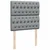 Vidaxl Box spring postelja z vzmetnico svetlo siva 90x190 cm blago