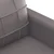 3-dijelni set sofa s jastucima sivi od umjetne kože