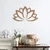 Wallxpert Zidna dekoracija Lotus Flower 2 Copper, 60x35cm
