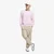 Pulover adidas Trefoil Essentials Fully Knit Sweater Clear Pink M