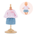 Oblačila set Top & Skirt Bébé Corolle za 30 cm dojenčka od 18 mes