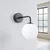 Sollux SL.1661 - Zidna lampa ASTRAL 1xG9/8W/230V crna