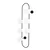 Opviq Zidna lampa E27 Socket, Crno-Bela
