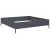vidaXL Visoka greda antracit 100x100x26 cm jeklo